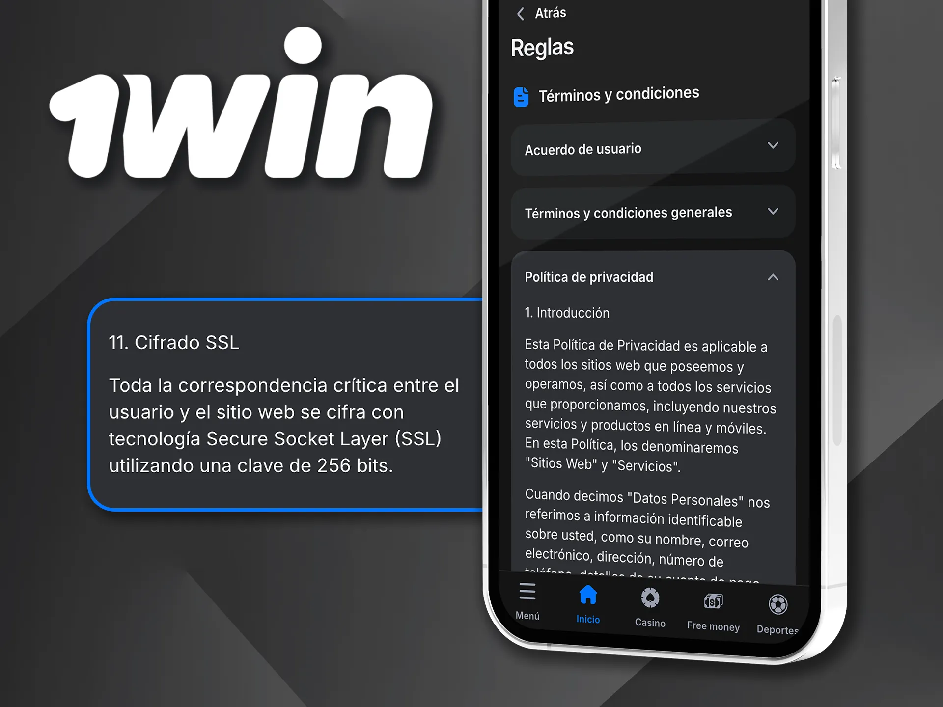 Descubre las medidas de seguridad de 1win app y apuesta tranquilo.