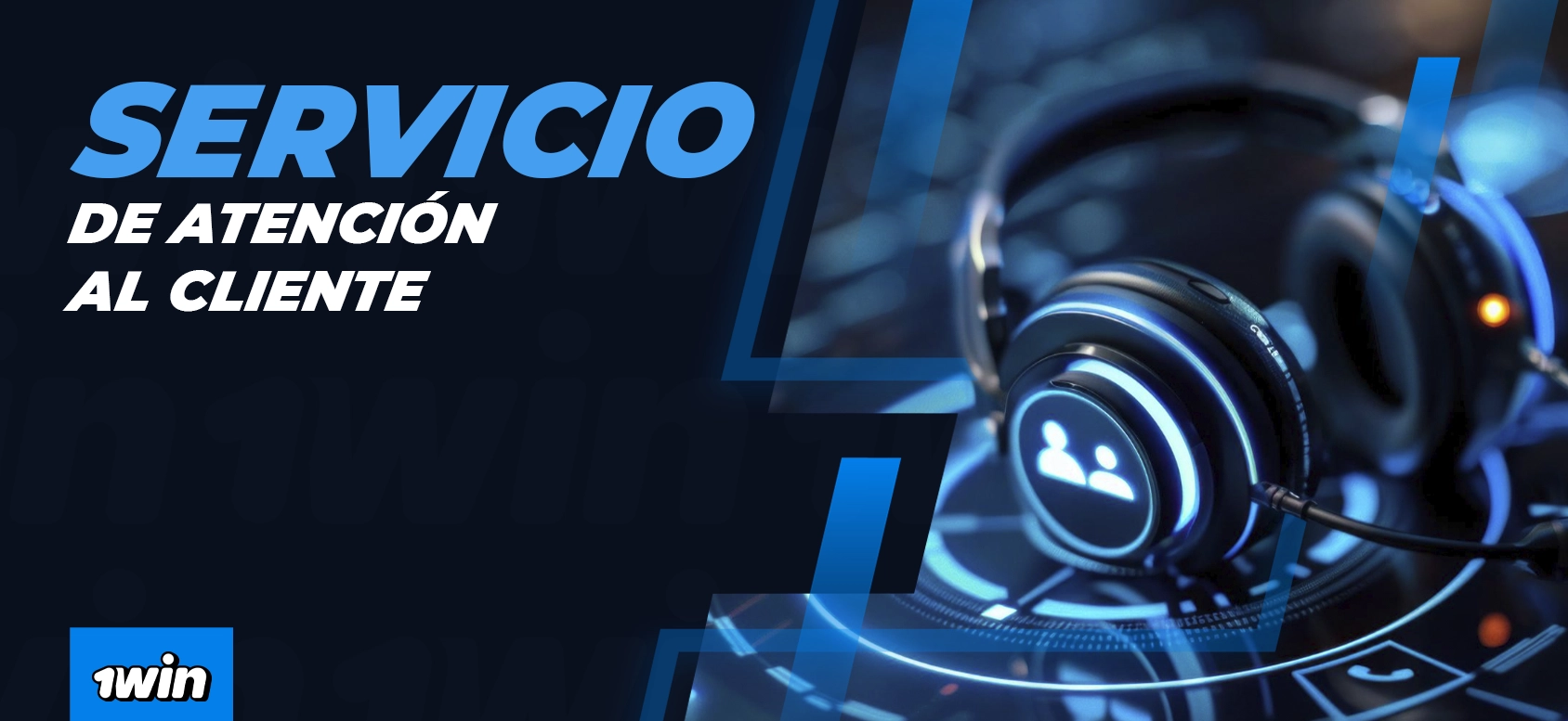 Servicio de atención al cliente de 1Win.