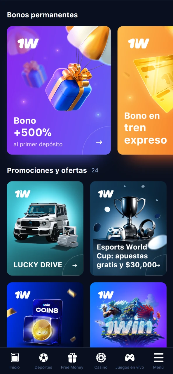 Bonos y promociones exclusivas disponibles en el sitio oficial 1Win para nuevos usuarios.