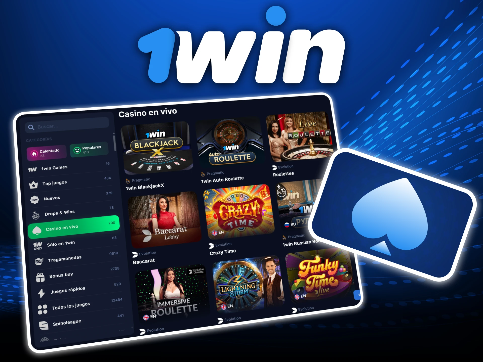Disfruta del casino en vivo de 1Win con crupieres reales y transmision en alta definición.