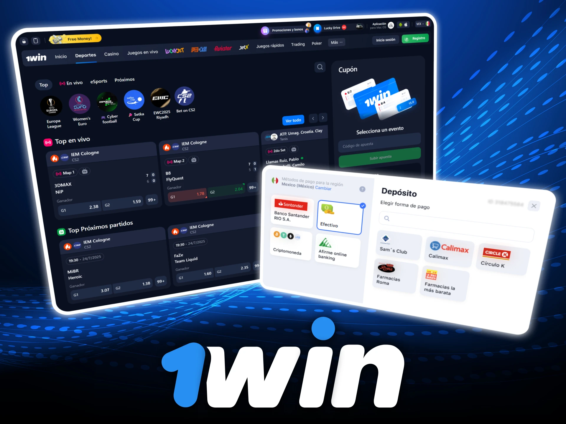 Comienza a jugar en 1Win Mexico siguiendo pasos simples como registrarte, depositar y hacer tu primera apuesta.