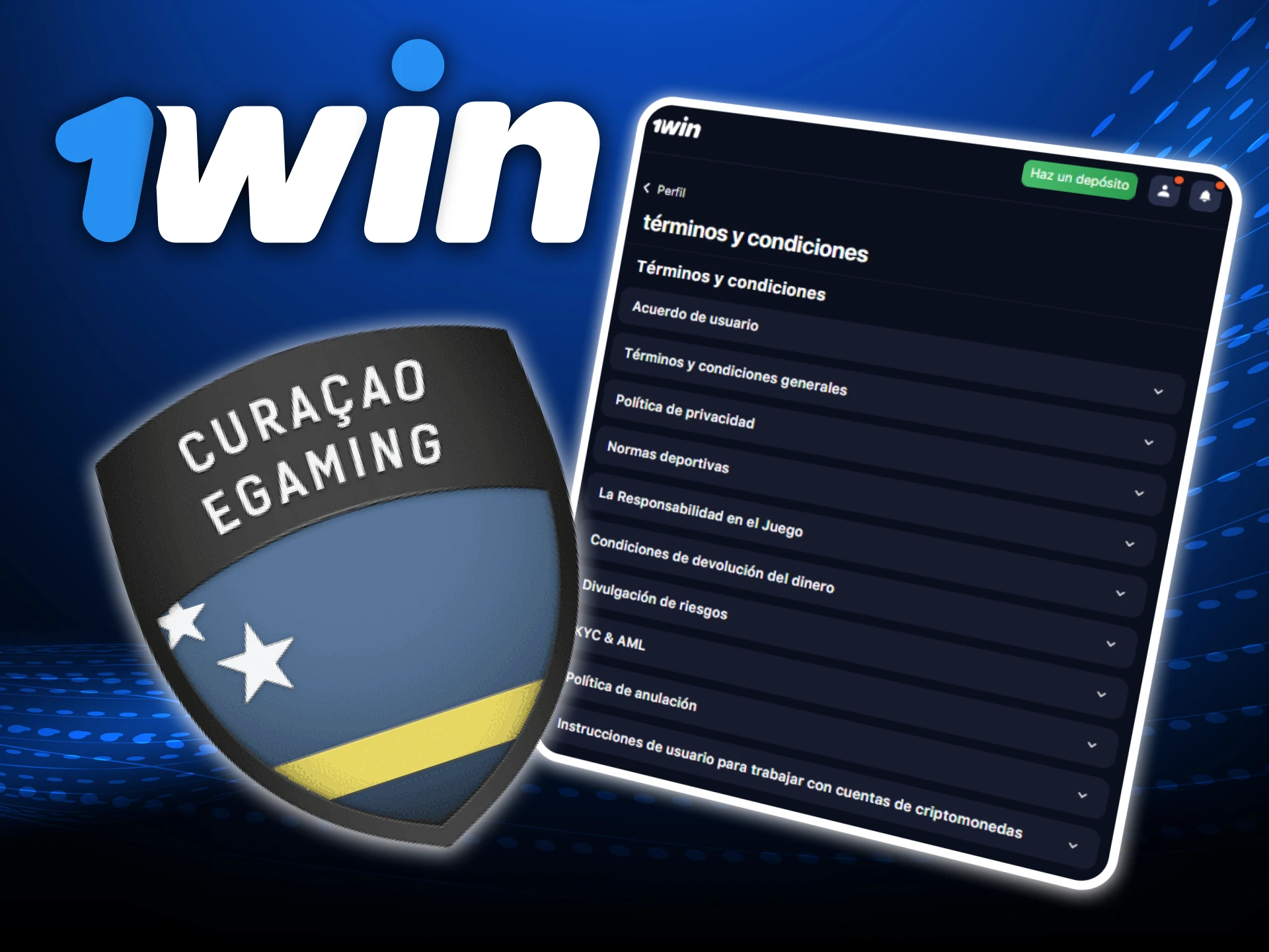 La plataforma oficial 1Win Mexico opera con licencia internacional y medidas de seguridad para apuestas legales y protegidas.