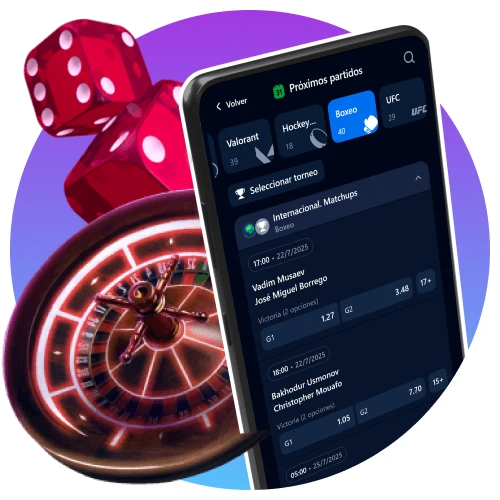 La app oficial 1Win tiene una interfaz adaptativa que se ajusta a cualquier pantalla y sistema operativo.