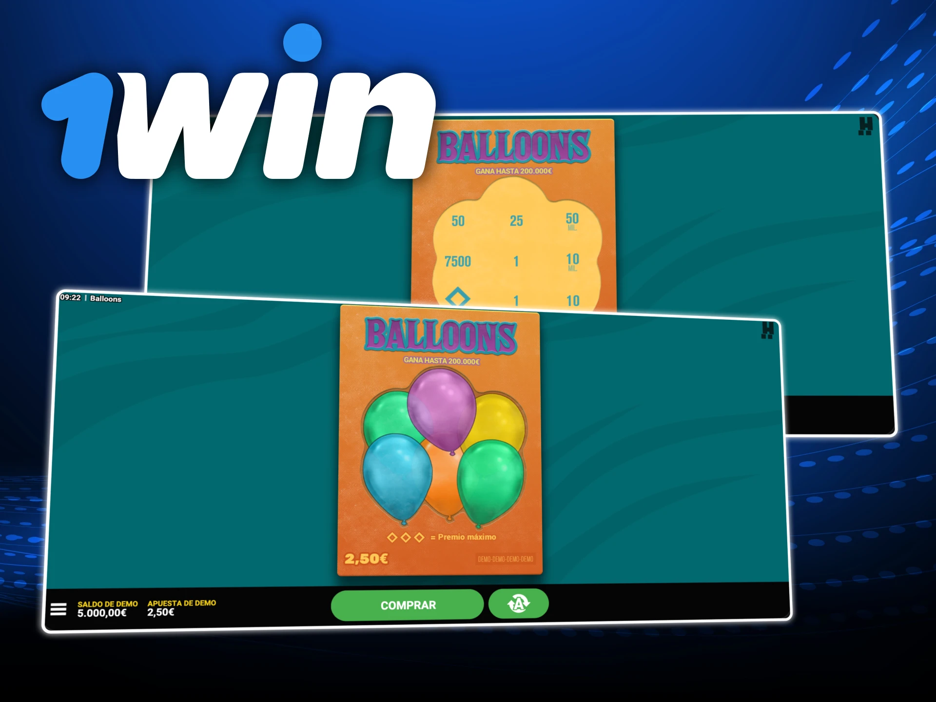 Descubre cómo ganar en los juegos de globos en el casino online 1win.