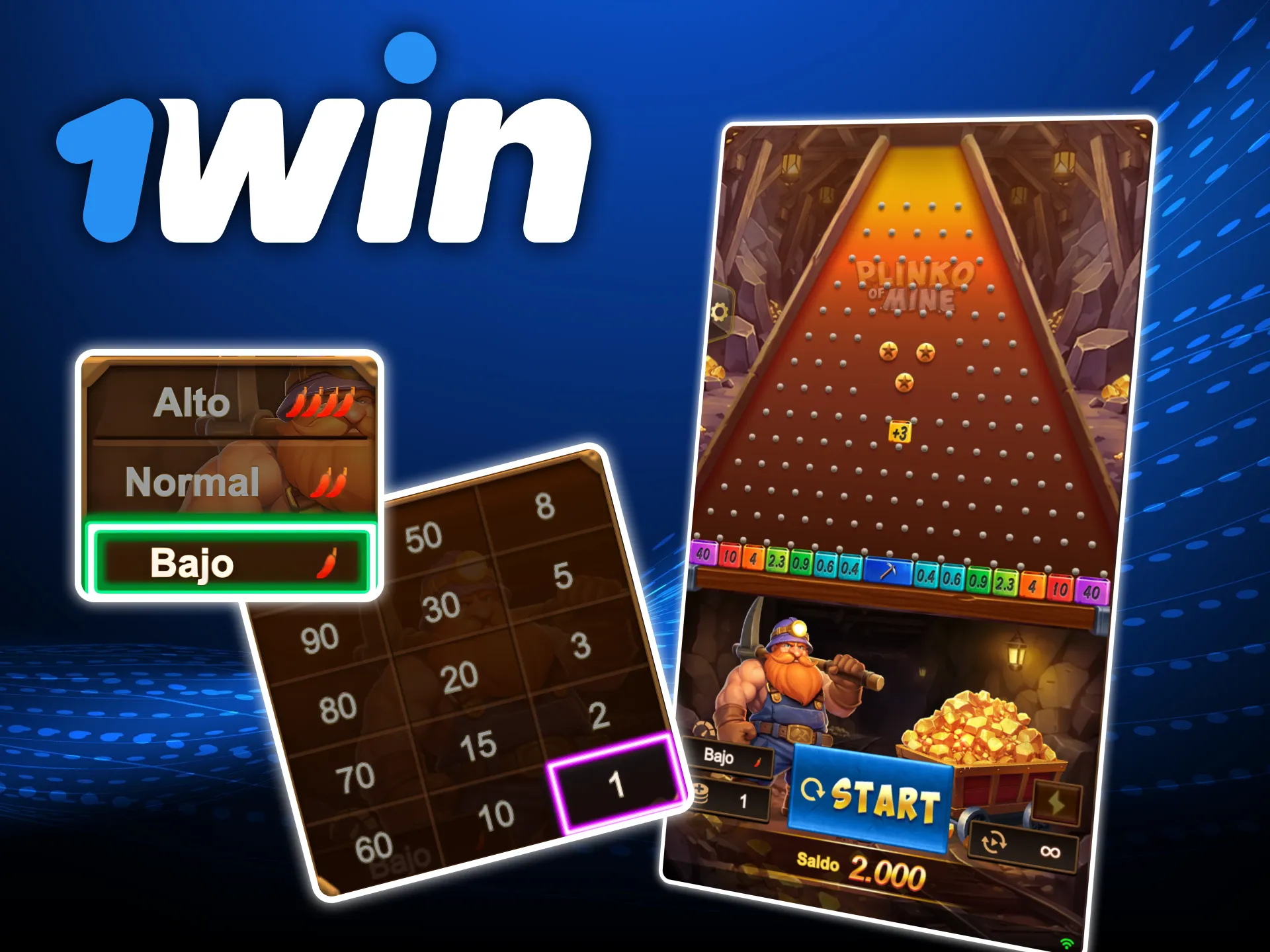 No pierdas la oportunidad de jugar a los juegos de plinko en plinko en el casino en línea 1win de los proveedores más populares.