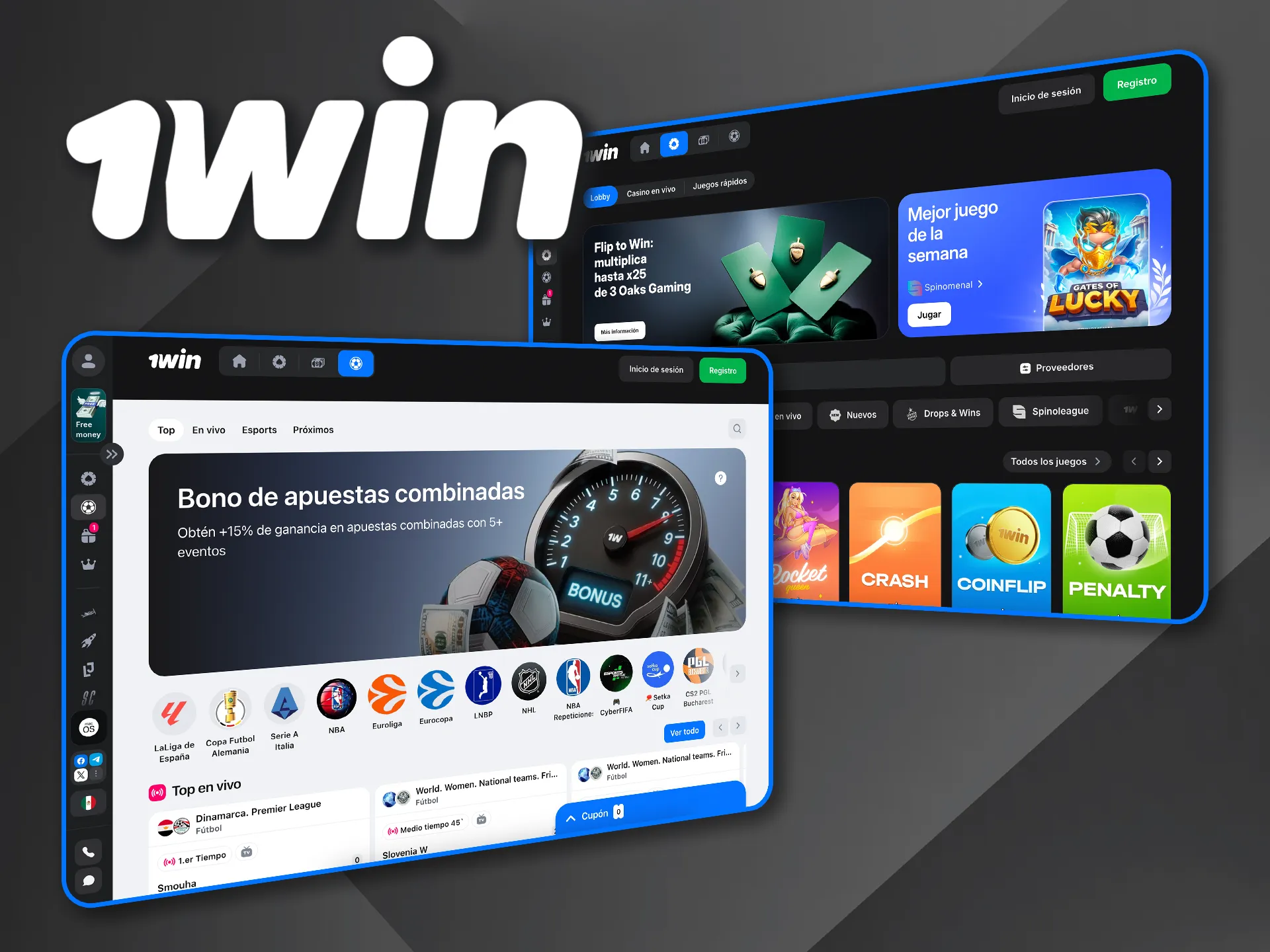 Explora los juegos y servicios únicos de 1win.