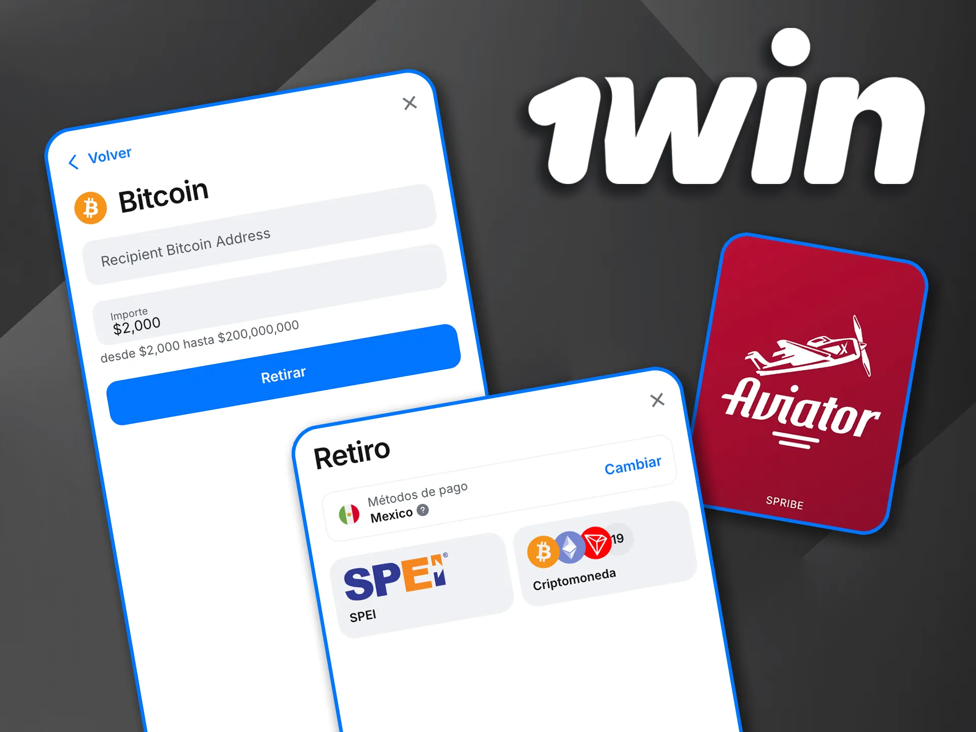 Retira tus ganancias de Aviator en 1win rápida y fácilmente.