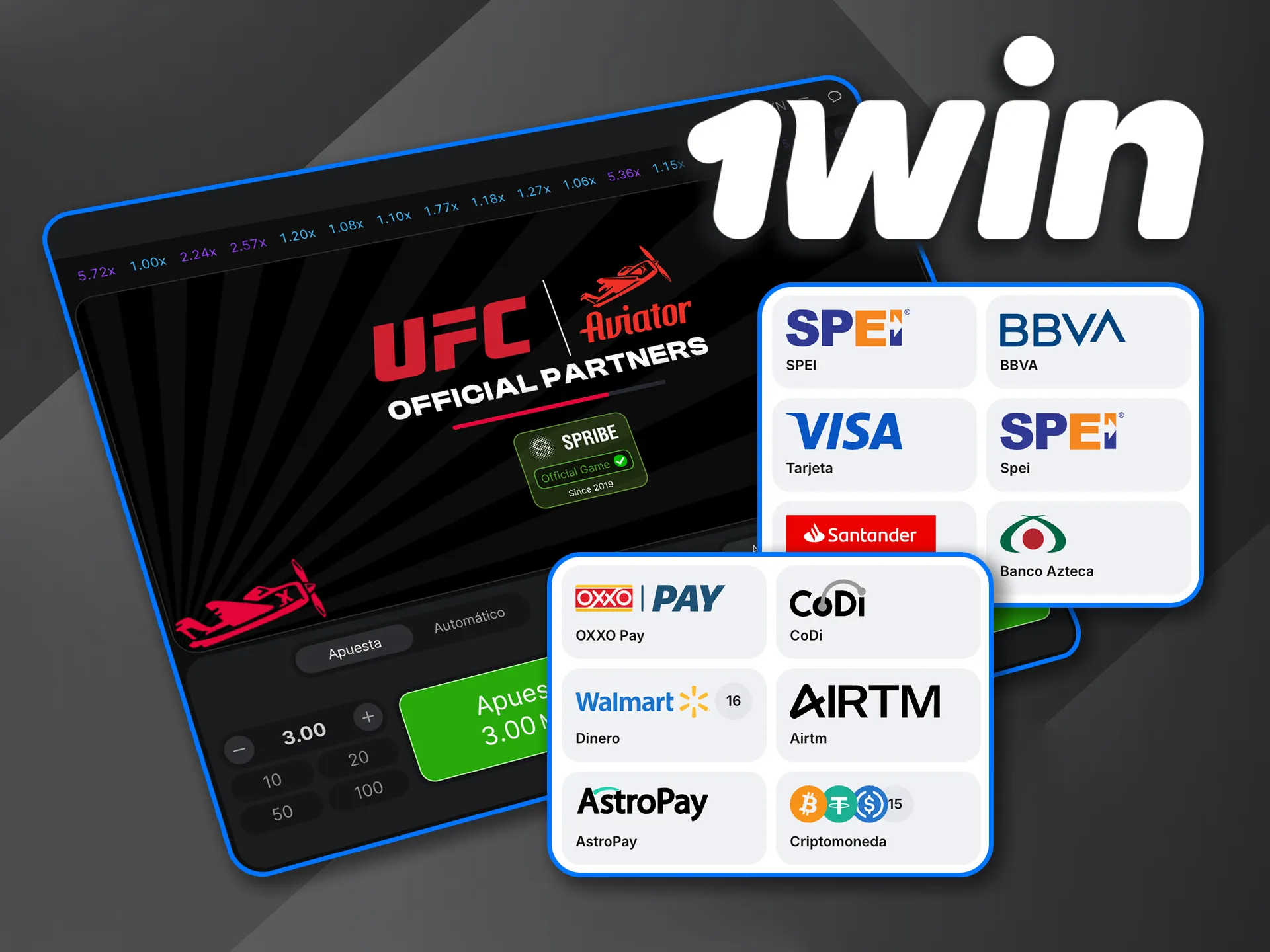 Depósita y retira fácilmente con los métodos seguros de 1win Aviator.