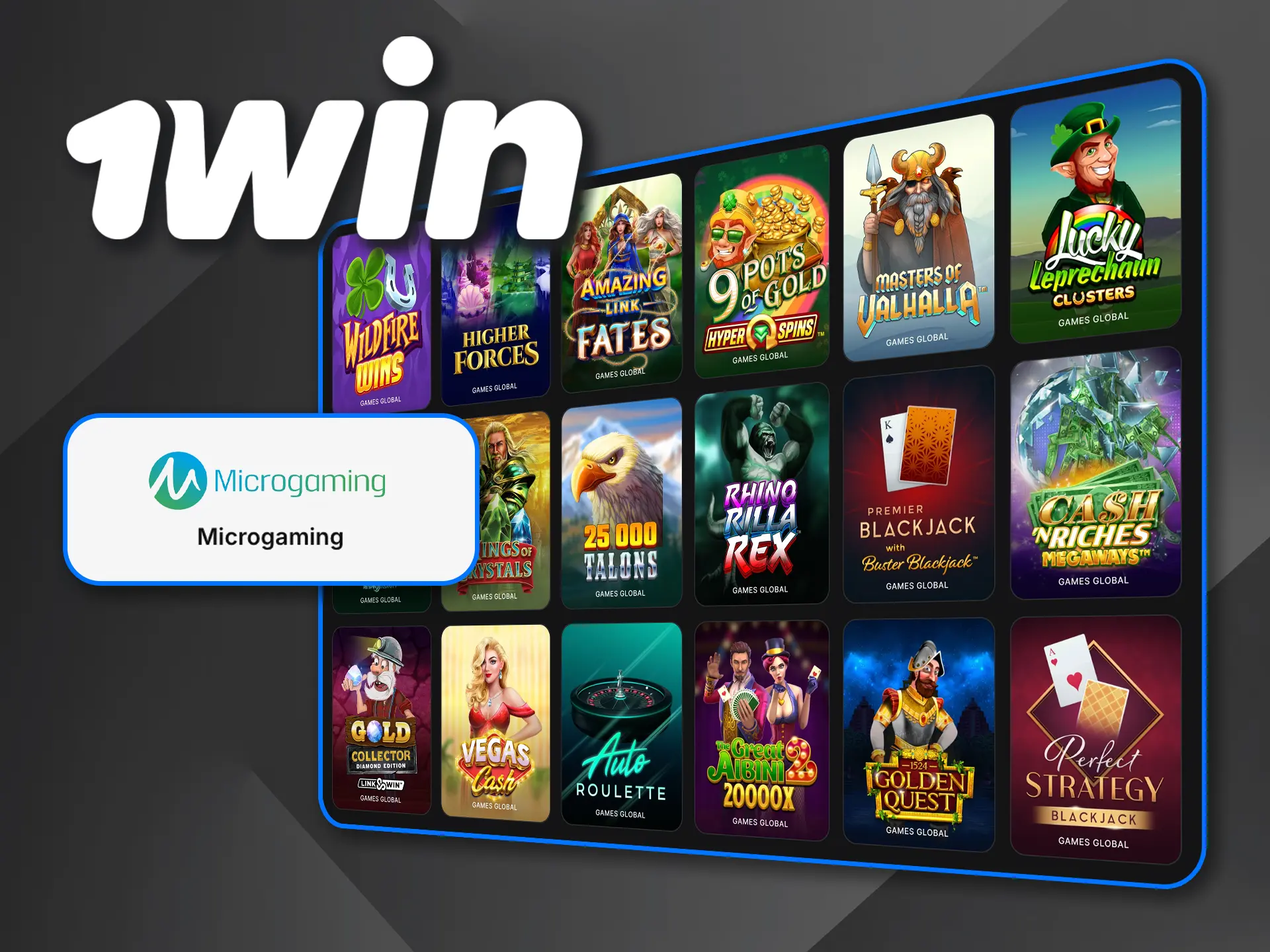 Juega títulos de Microgaming en 1win Casino y disfruta de gráficos increíbles.