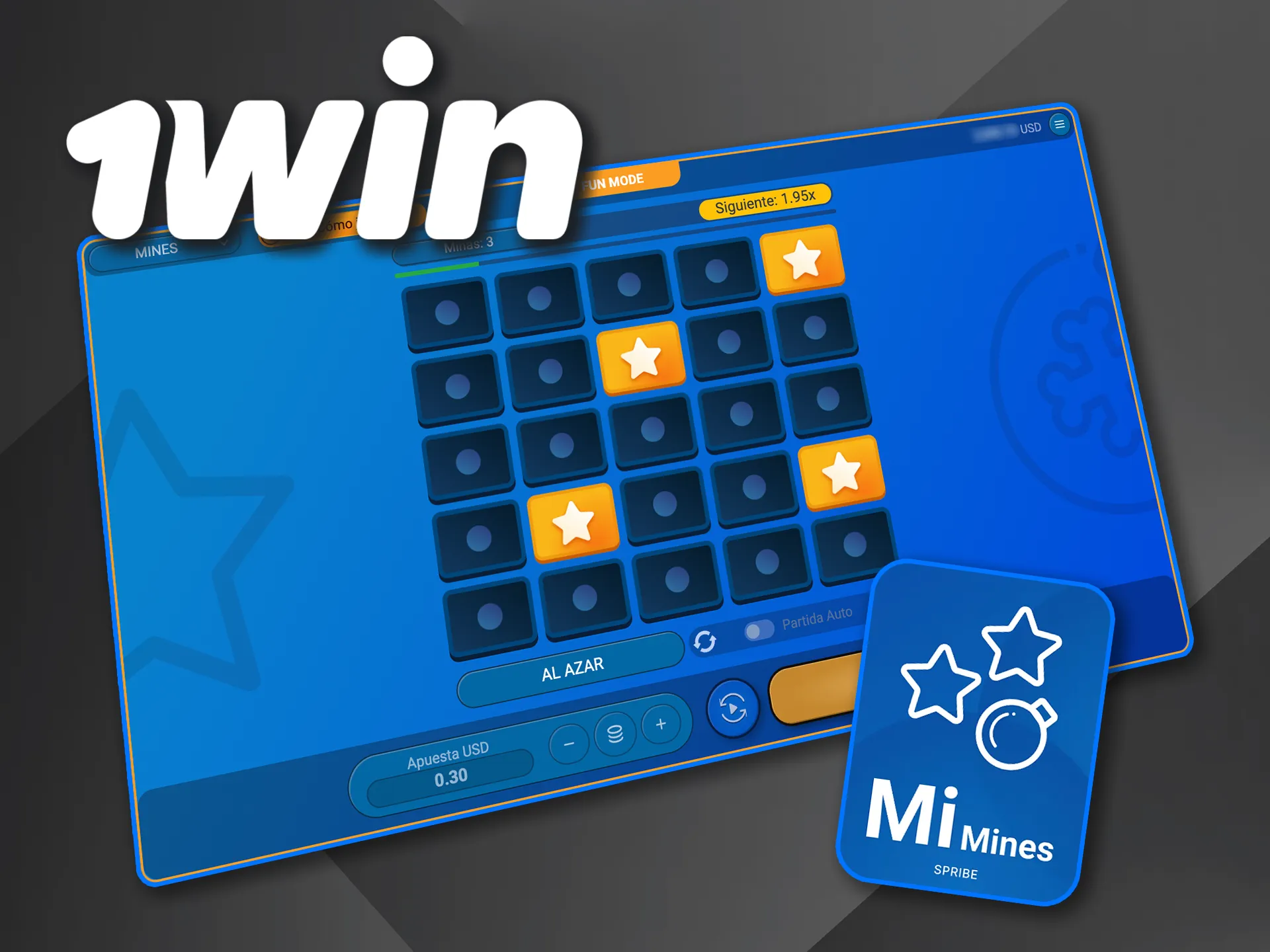 Prueba Mines Spribe en 1win y gana recompensas divertidas.