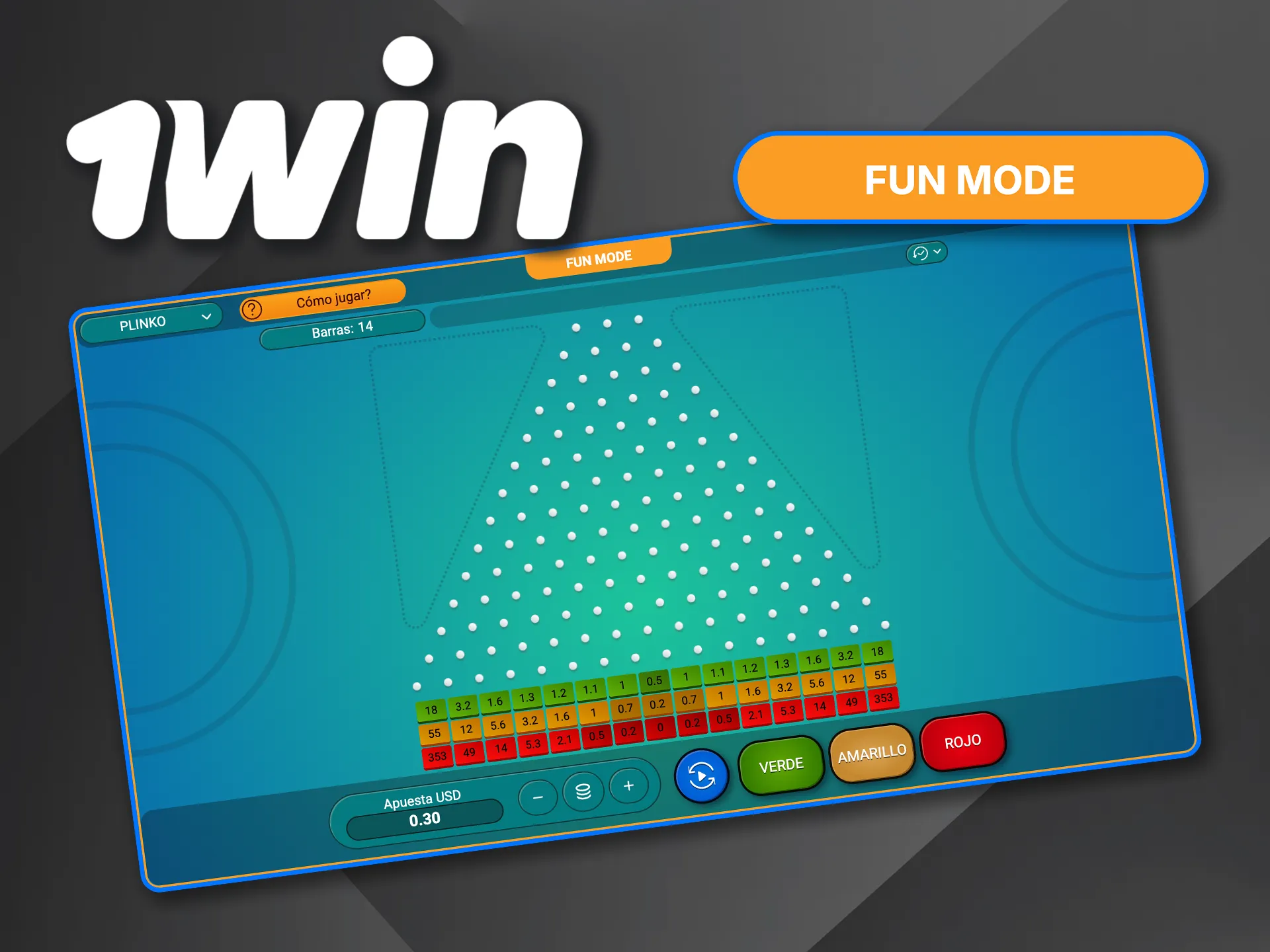 Disfruta Plinko demo en 1win y aprende cada tirada.